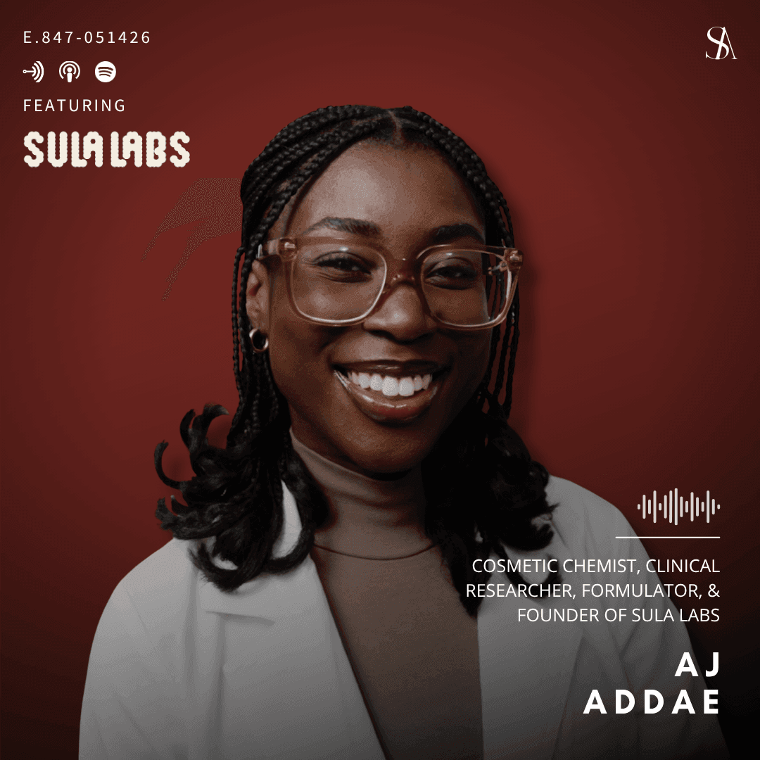 The Science Behind White Cast and Sunscreen Inclusivity with AJ Addae - E.847